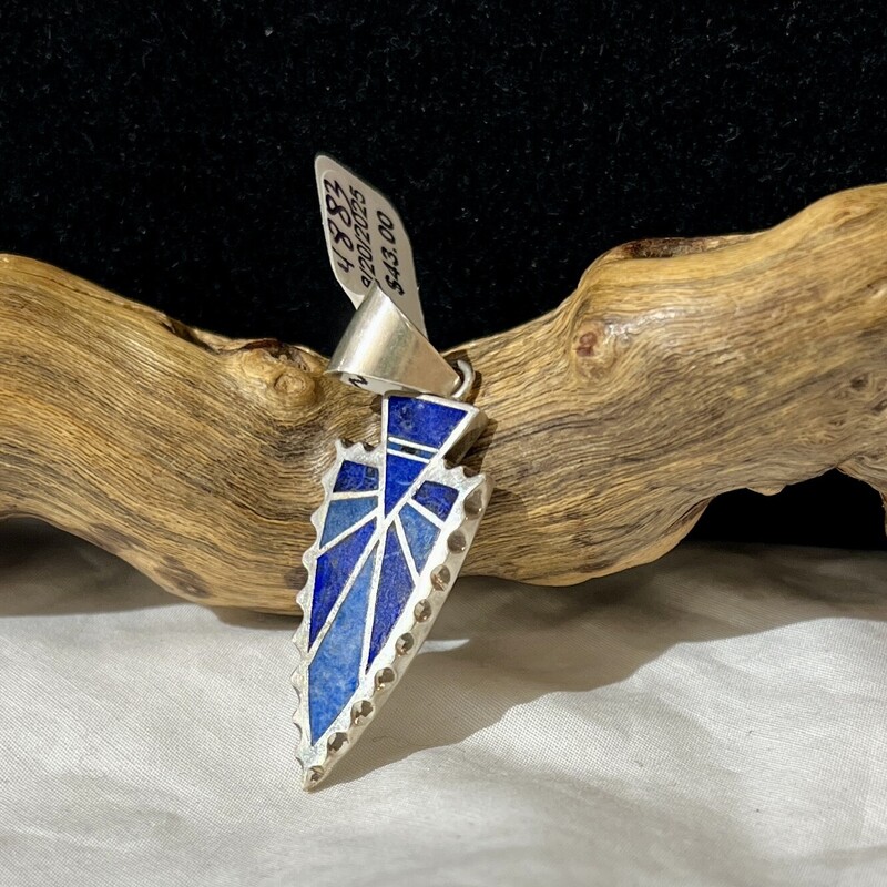 Sterling inlay arrowhead