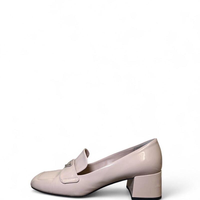 Prada Logo Loafer Patent