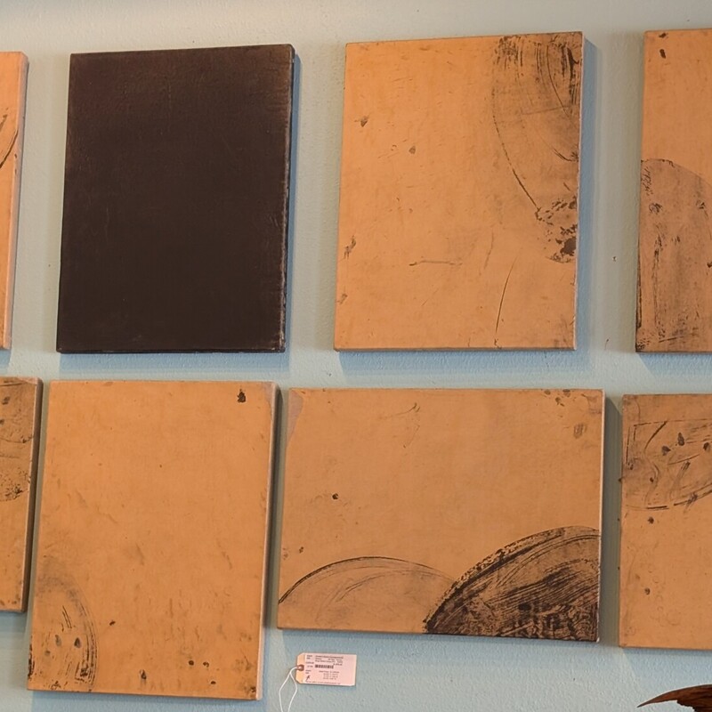 Serge Spitzer Group Of 8, Ink Pape, Canvas
Approximately 8ft W x 53in H