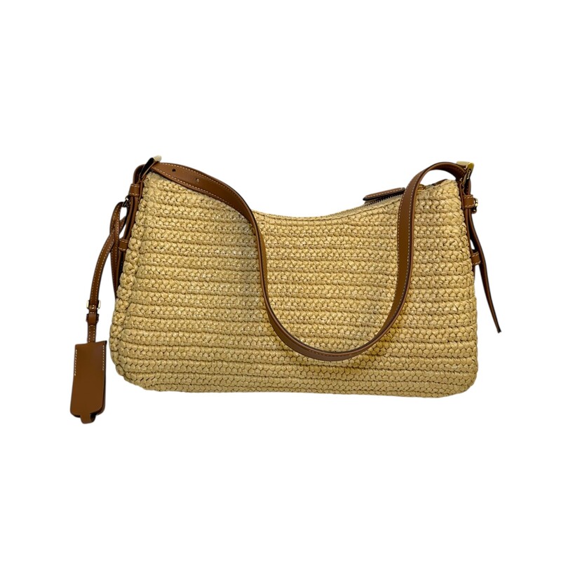 Prada Aimee Crochet Brown Leather Shoulder Bag

Factory Code:272

Dimensions:13.3'' W x 7.6'' H x 3.9'' L

In excellent condition. Like New.

Comes with the original dust bag. No box.