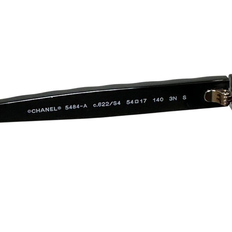 Chanel  Square Logo Sunglasses<br />
<br />
Style Code: 5484-A<br />
<br />
In very good condition. Minor scratching of the lenses.<br />
<br />
Does not come with the original dust bag or box.