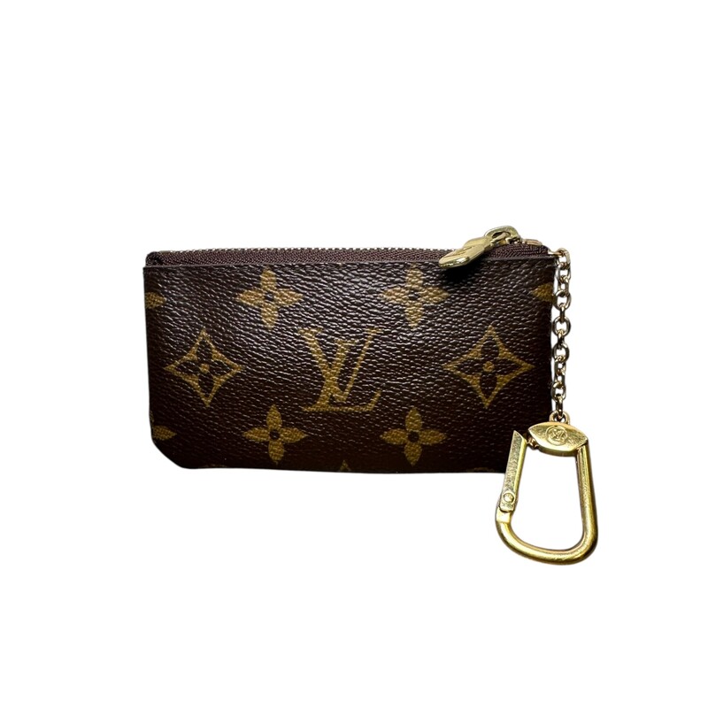 Louis Vuitton Key Pouch Monogram

Date Code: CT 3151

Dimensions:
4.7 x 2.8 inches
(Length x Height)

In very good condition. Scratching to the hardware.

Does not come with the original dust bag or box.