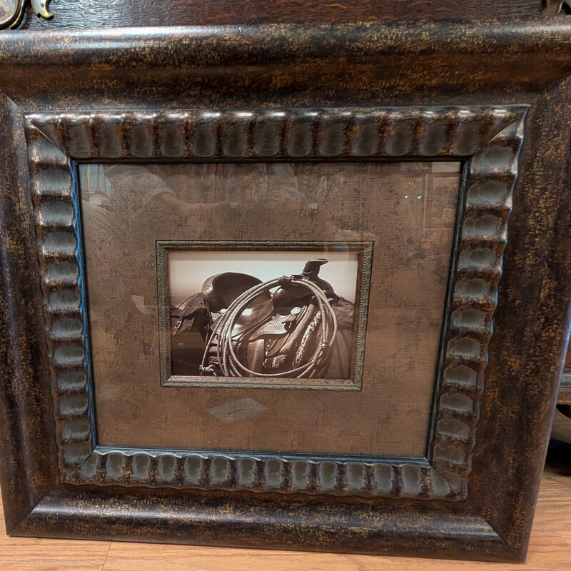 Western/Cowboy Photo, Nice Frame
20w x 18h