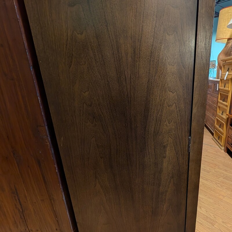 MCM Entertainment Or Clothes 2 Door, 3 Drawers<br />
Dark Stain<br />
36w x 19d x 60h