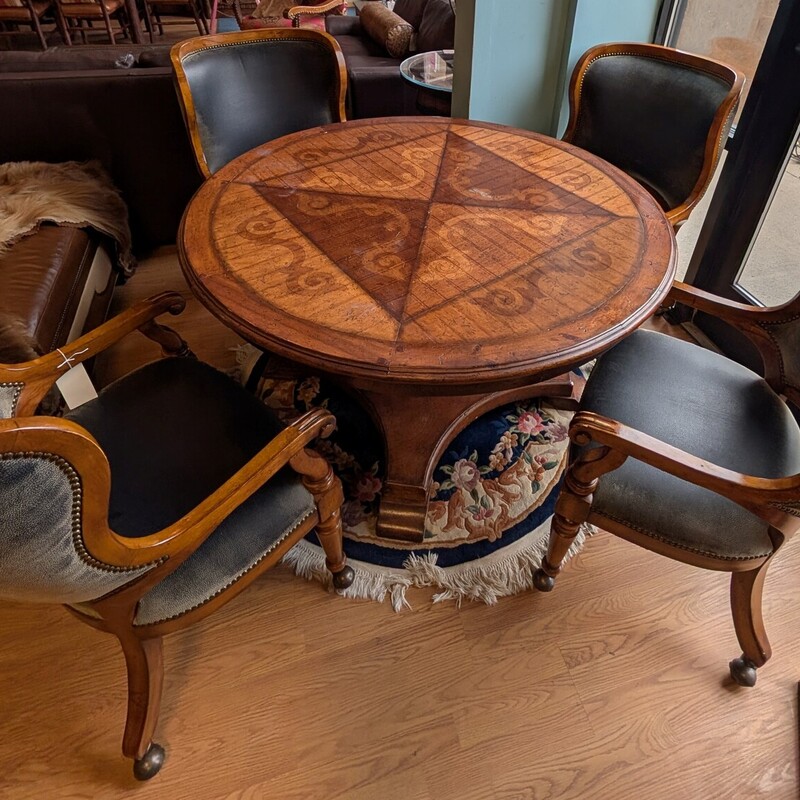 Round Pedestal Inlay