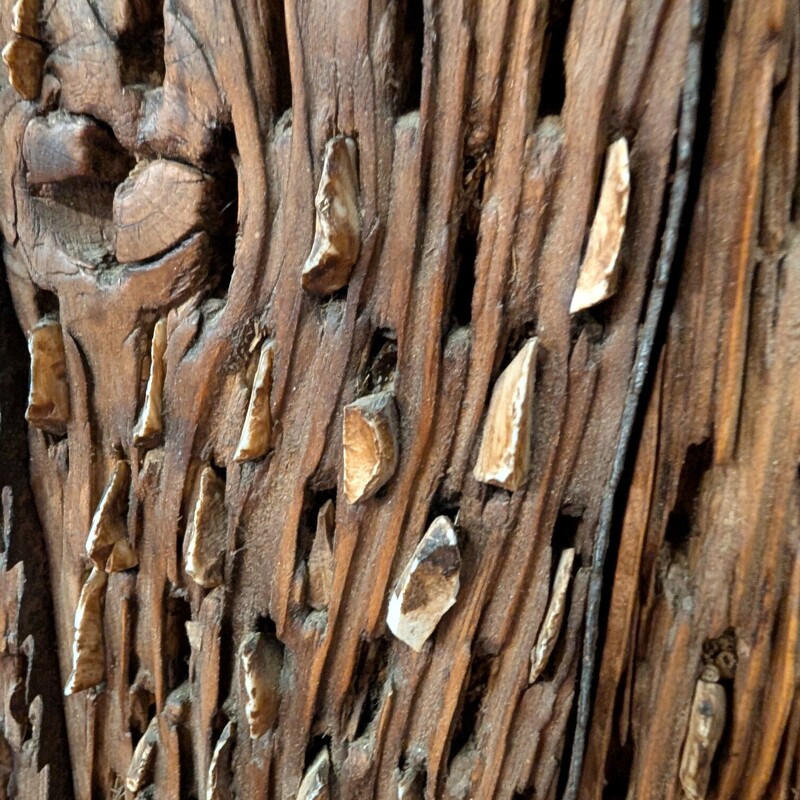 Wheat Thresher African, Wood, Antique
Equipped to hang
40w x 4d x 64h