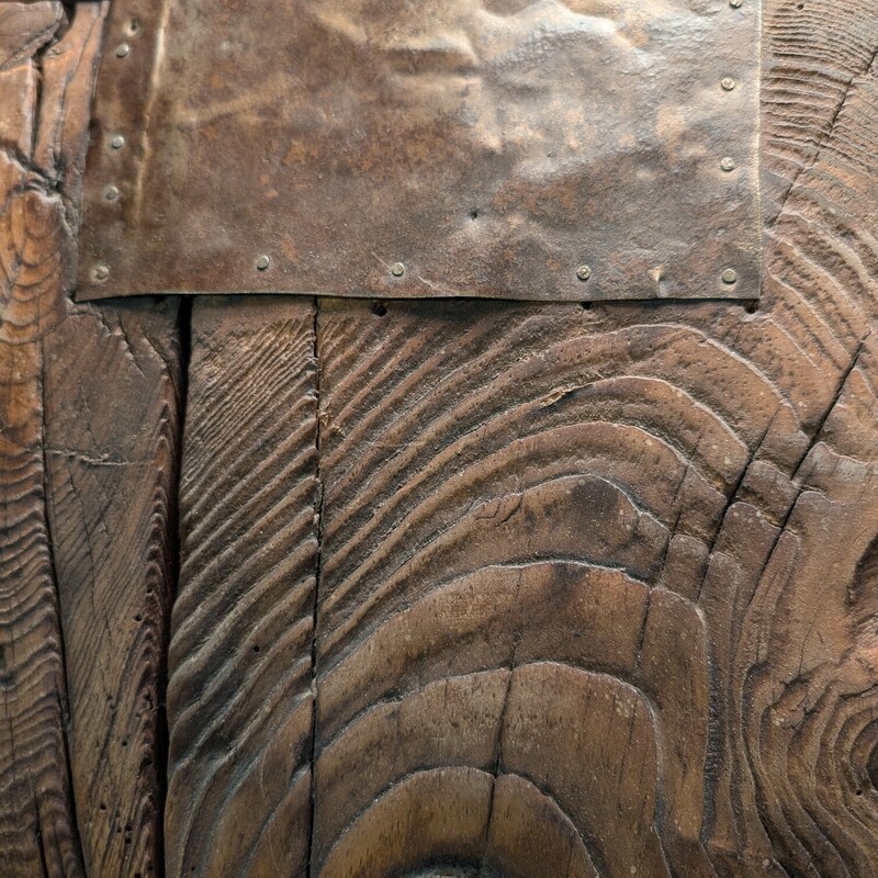 Wheat Thresher African, Wood, Antique
Equipped to hang
40w x 4d x 64h