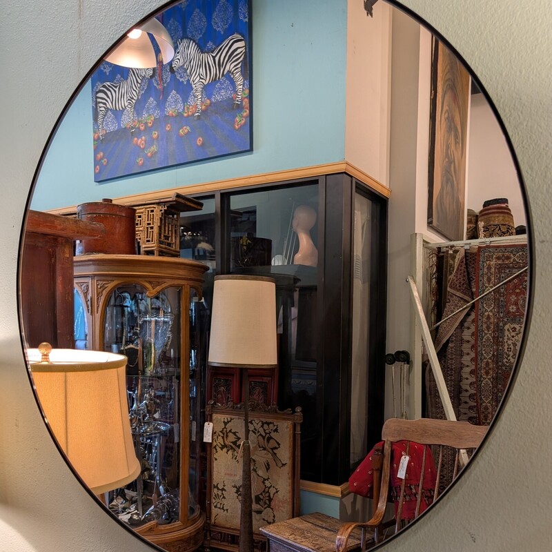 Walker Round Mirror