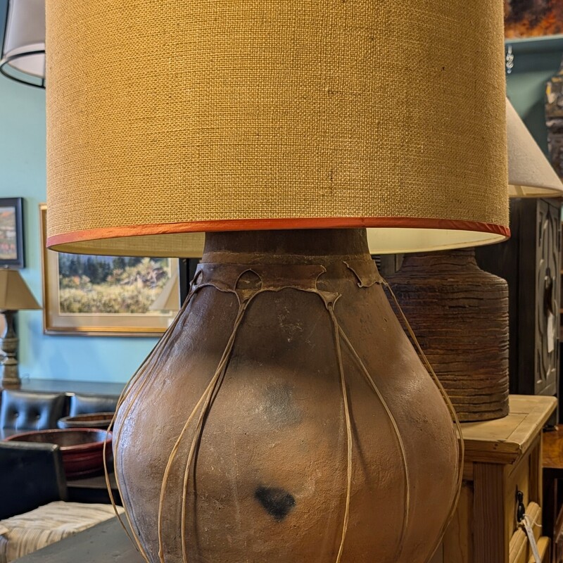 Pottery Table Lamp