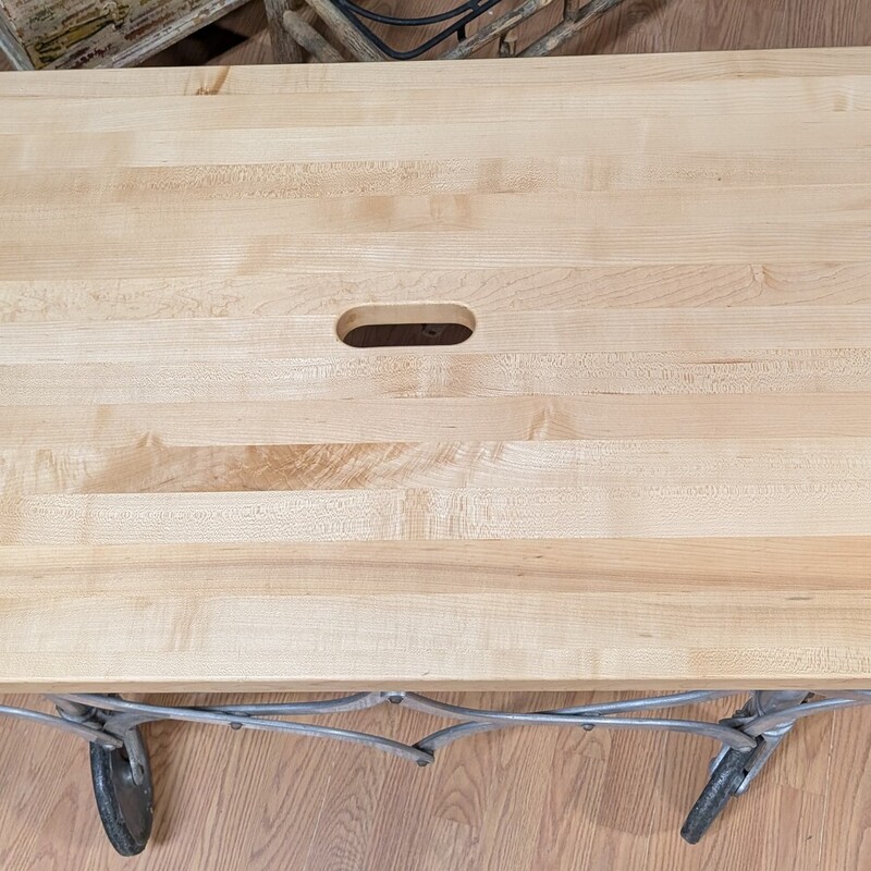 Undertaker Cart Coffee, Vintage, Upcycled<br />
26 x 54 x 23h