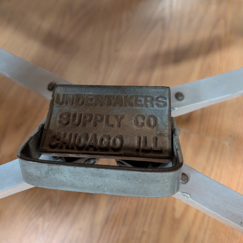 Undertaker Cart Coffee, Vintage, Upcycled<br />
26 x 54 x 23h