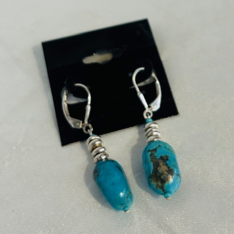 925 Dangle Turquoise