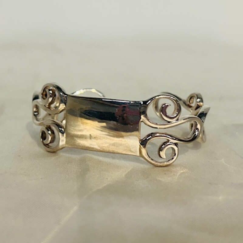 925 ATI Thai Scroll Cuff