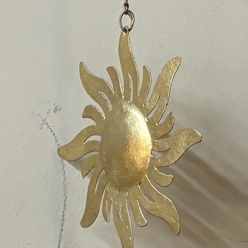 Metal Sun & Moon Chime