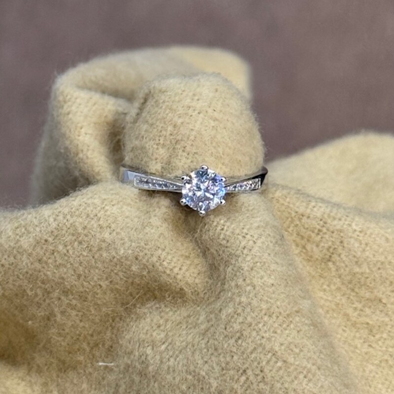 925 CZ Band Ring