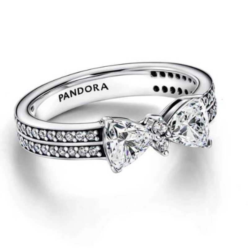 925 Pandora Bow Tie Ring