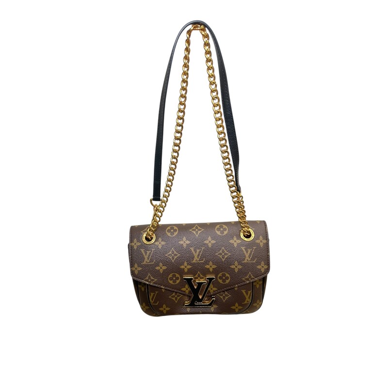 Louis Vuitton Passy Monogram Handbag<br />
<br />
Chipped<br />
<br />
Dimesnions:<br />
Base length: 8.75 in<br />
Height: 7.00 in<br />
Width: 3.00 in<br />
Drop: 10.50 in<br />
Drop: 20.00 in<br />
<br />
In excellent condition.<br />
<br />
Comes with the original dust bag and box.