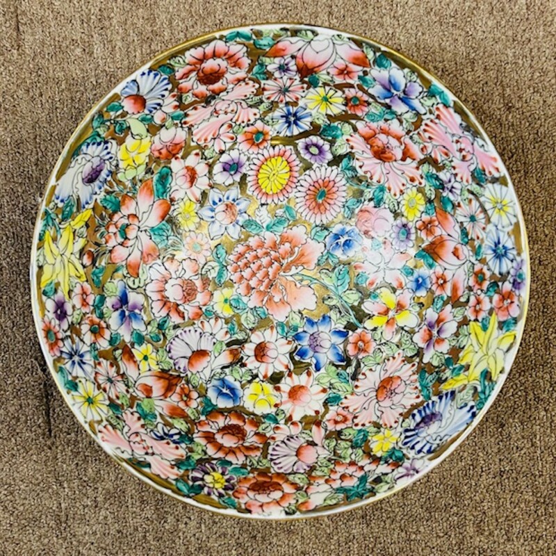 Asian Floral Bowl