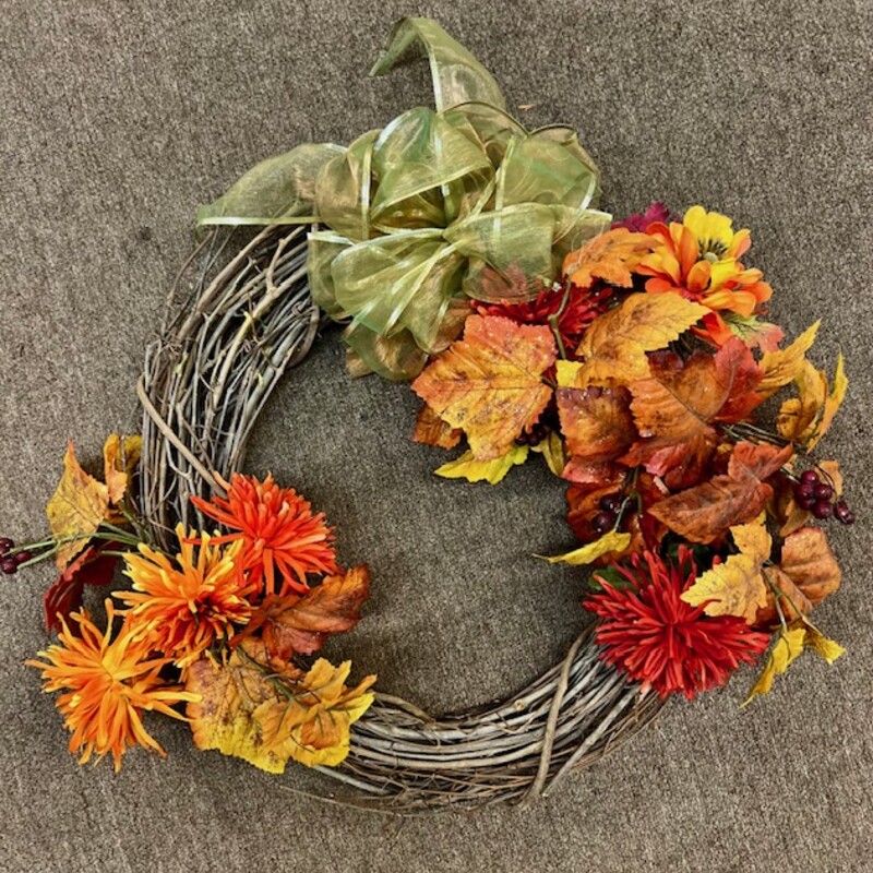 Ribbon Mum Wreath