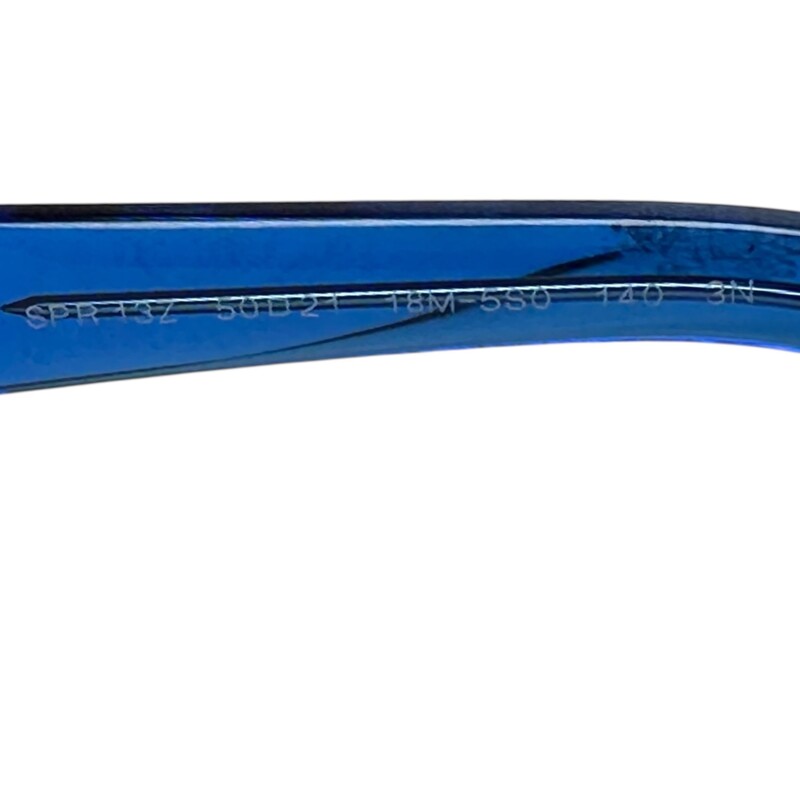 Prada SPR 13Z Blue Sunglasses<br />
<br />
In scratching on frames and lens.<br />
<br />
Does not come with the original dust bag or box.