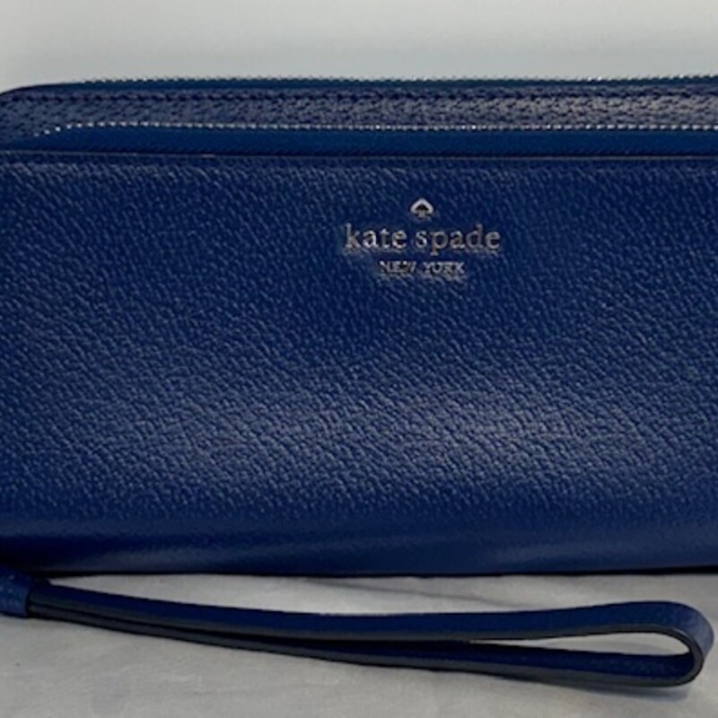 KSpade Dbl Zip Wristlet