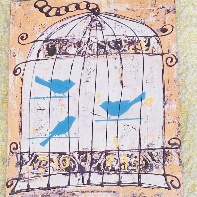 Birds In Cage