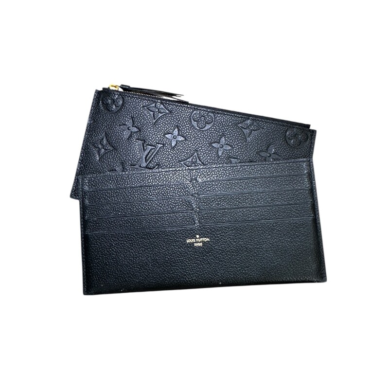 Louis Vuitton Felicie Empriente With Inserts Bag<br />
<br />
Date Code: SD0169<br />
<br />
Dimensions:8L x 5 H inches<br />
<br />
In very good condition. Some interior marks.<br />
<br />
Comes with the original dust bag and box.