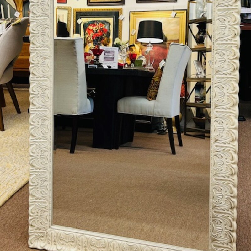 Ornate Painted Beveled