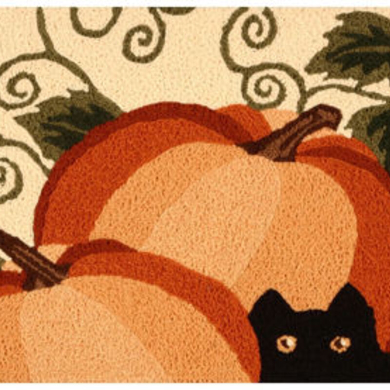 Jellybean Pumpkin Cat Mat