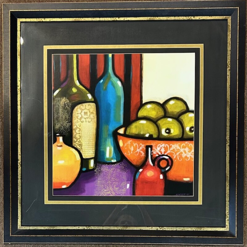 Still Life W Green Apples