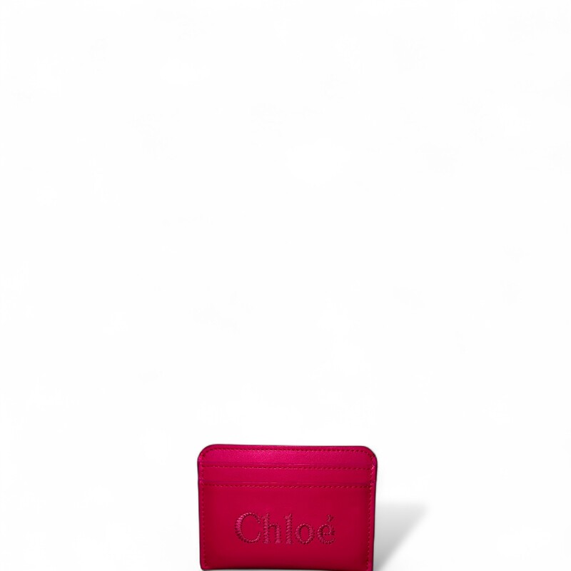Chloe Sense Logo Leather