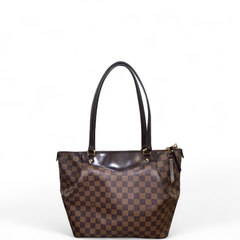 Louis Vuitton Westmister GM Ebene

Code: DR5103

Dimenisons:
Base length: 12 in
Height: 10.5 in
Width: 6.5 in
Drop: 8.5 in

In very good condition. Light wear to the corners.

Does not come with the original dust bag or box.