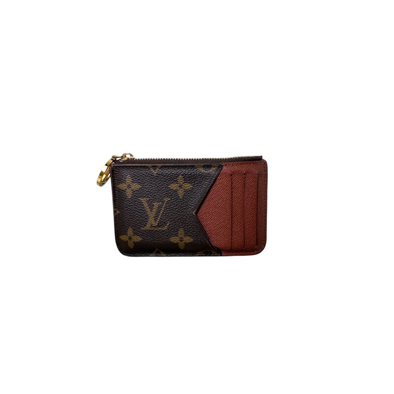 Louis Vuitton Romy Card Monogram<br />
<br />
Code: Chipped<br />
<br />
Dimensions:<br />
4.7 x 3.1 x 0.3 inches<br />
(Length x Height x Width)<br />
<br />
In good condition. Card holders and zipper pocket are stretched from use. Scratching to hardware.<br />
<br />
Does not come with the original dust bag or box.