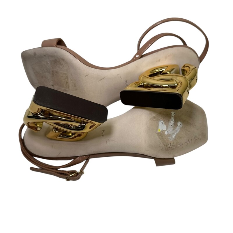Dolce & Gabana Kiera Logo Strap Heels<br />
<br />
Size 36.5<br />
<br />
Serial Code: CR 1175<br />
<br />
In very good condition. Some marks on bottom soles.<br />
<br />
Does not come with the original dust bag or box.