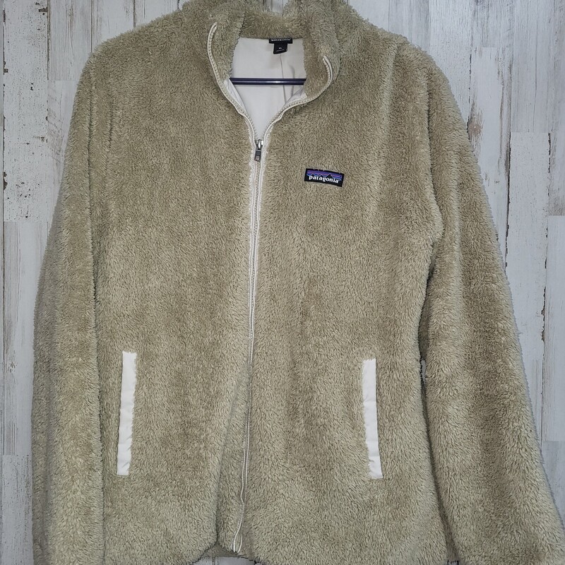 XL Fleece Brown Zipper Ja