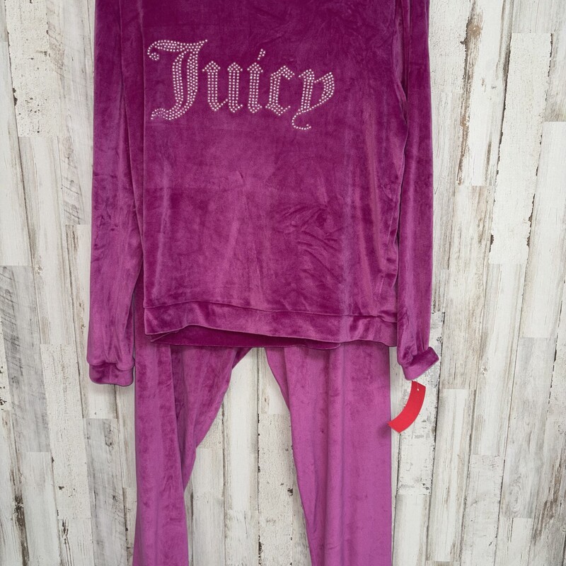 S Purple Logo Sweatsuit