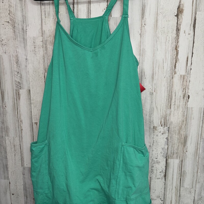 Xl Green Pocket Dress