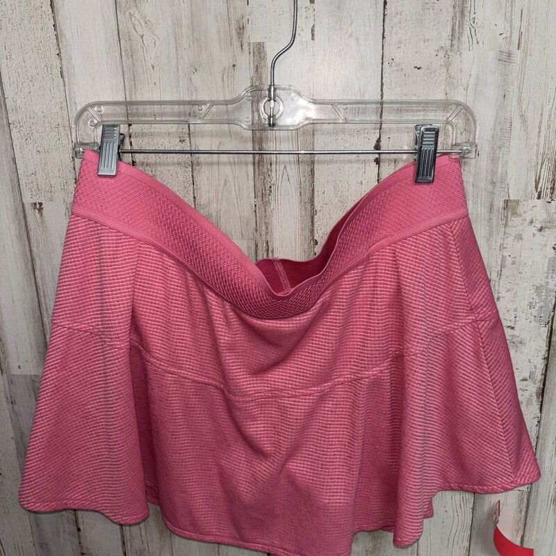Xl Pink Textured Skort