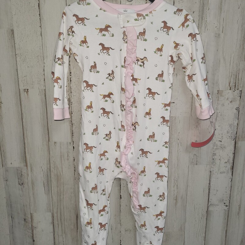 9-12m Horse Footie Sleepe