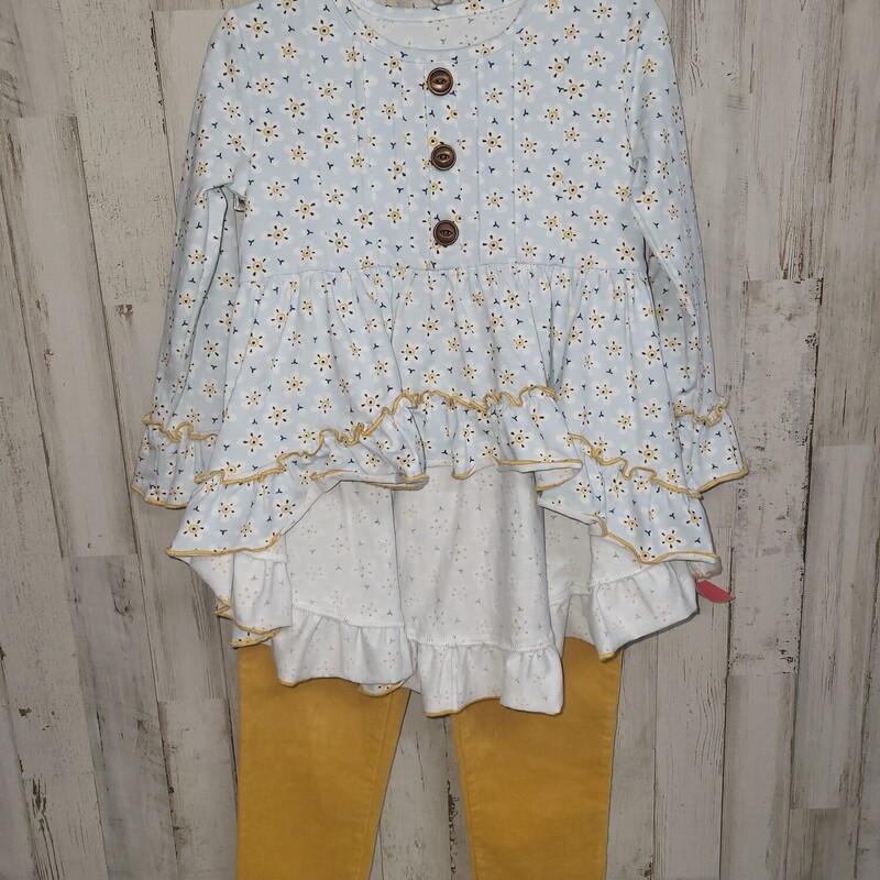 2-3t Blue Mustard Flower