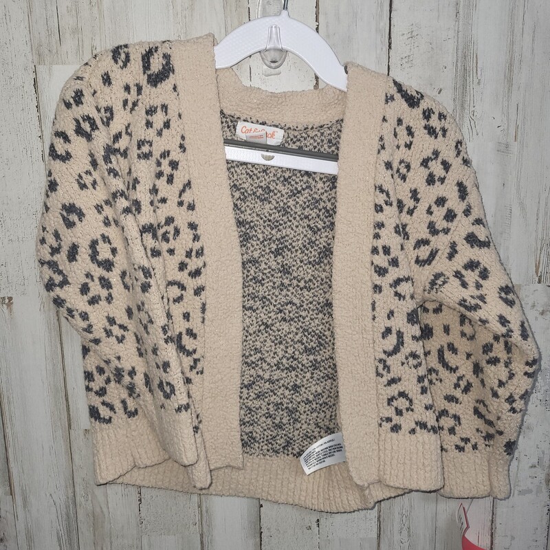 3t Cheetah Cardigan