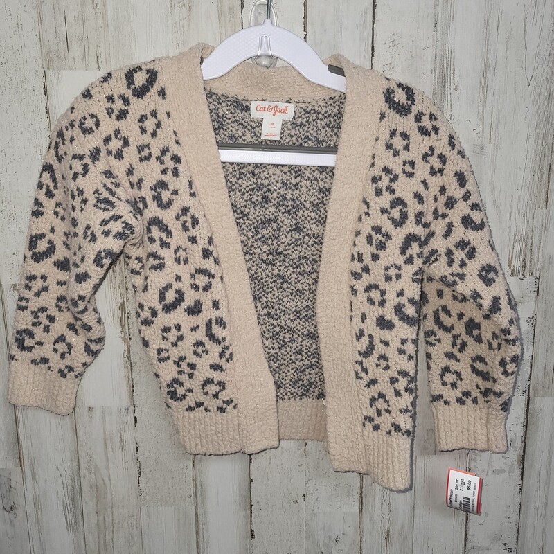 3t Leopard Cardigan