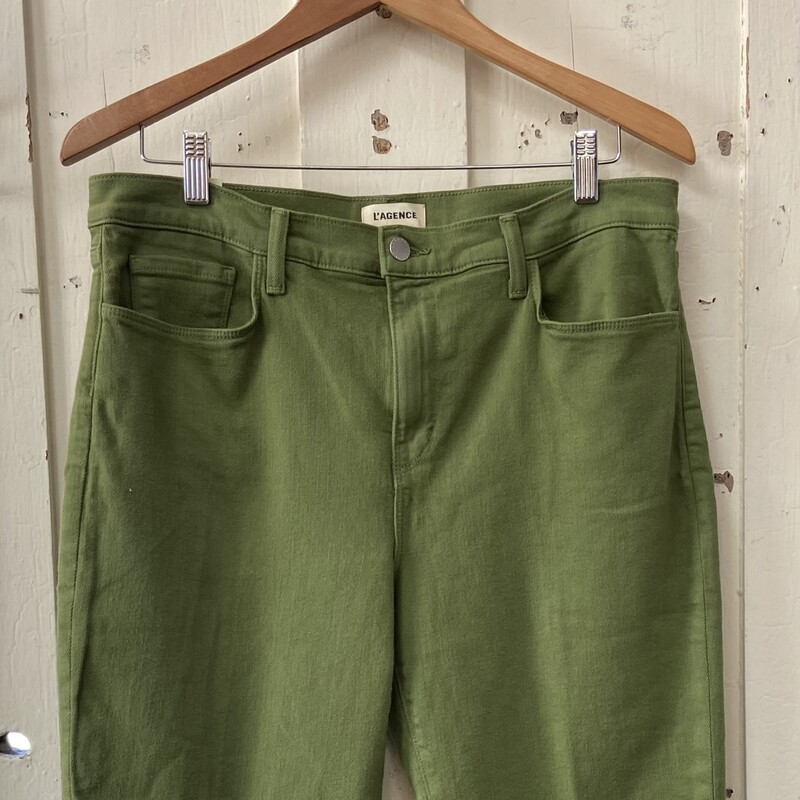 NWT Olive Raw Hem Pant
