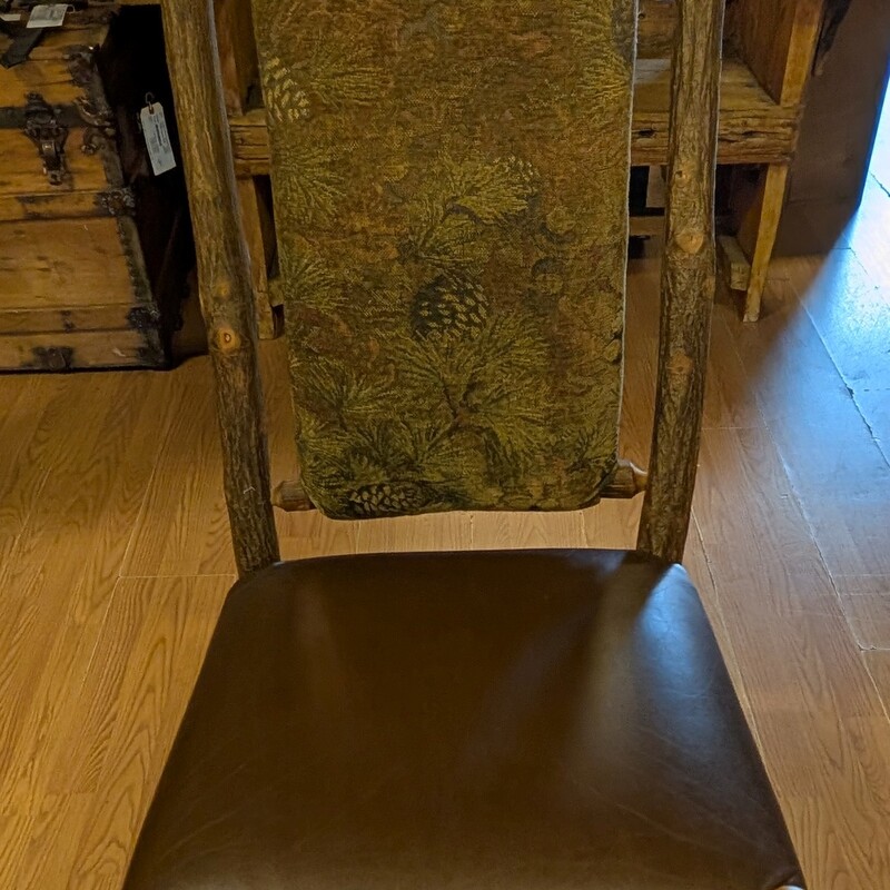 Old Hickory Dining, Set Of 6, 2 W/Arms<br />
Captain 24 x 23 x 42h<br />
Side 20 x 21 x 42h