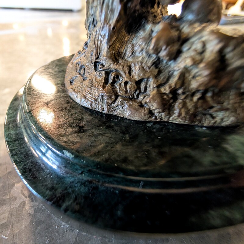 Bronze Horse Sculpture, Signed, Size: 3/20<br />
8w x 3d x 7h