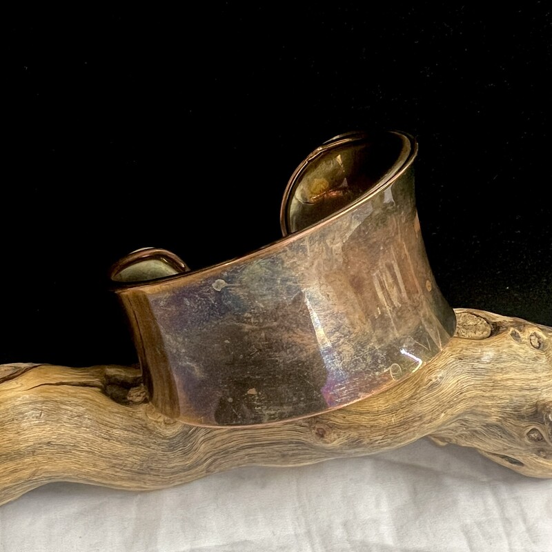 Etched Copper Cuff