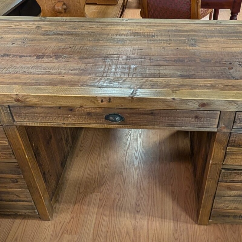 RH Printmakers Table, Rustic, 7 Drawer
80 x 28 x 30.5h