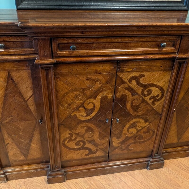 4 Door Bar Cabinet, Wine, Slots
77 x 22 x 55.5h