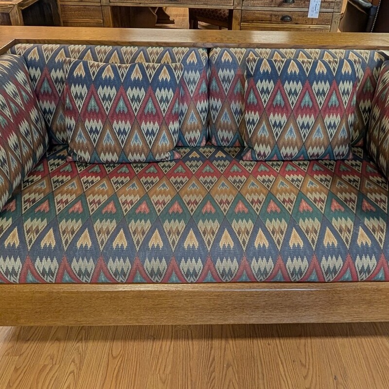 Stickley Prairie Settee, Mission
68 x 37.5 x 29h