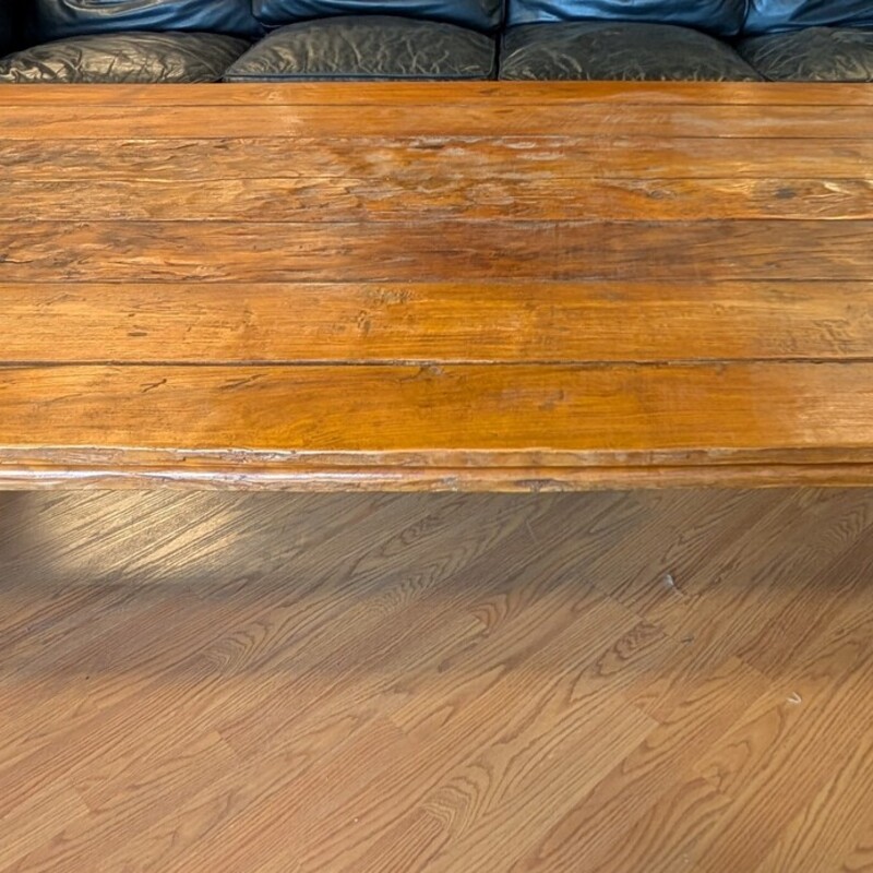 Rustic Plank Coffee Table
84 x 44 x 22.5h